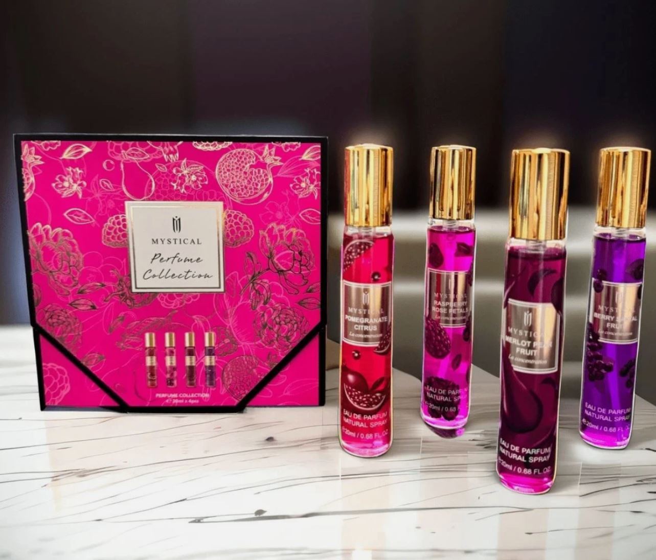 4PC Fragrance Gift Set - Luxury Perfume Set for Any Occasion – Kallures ...