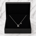 LOUIS VUITTON Silver Necklace