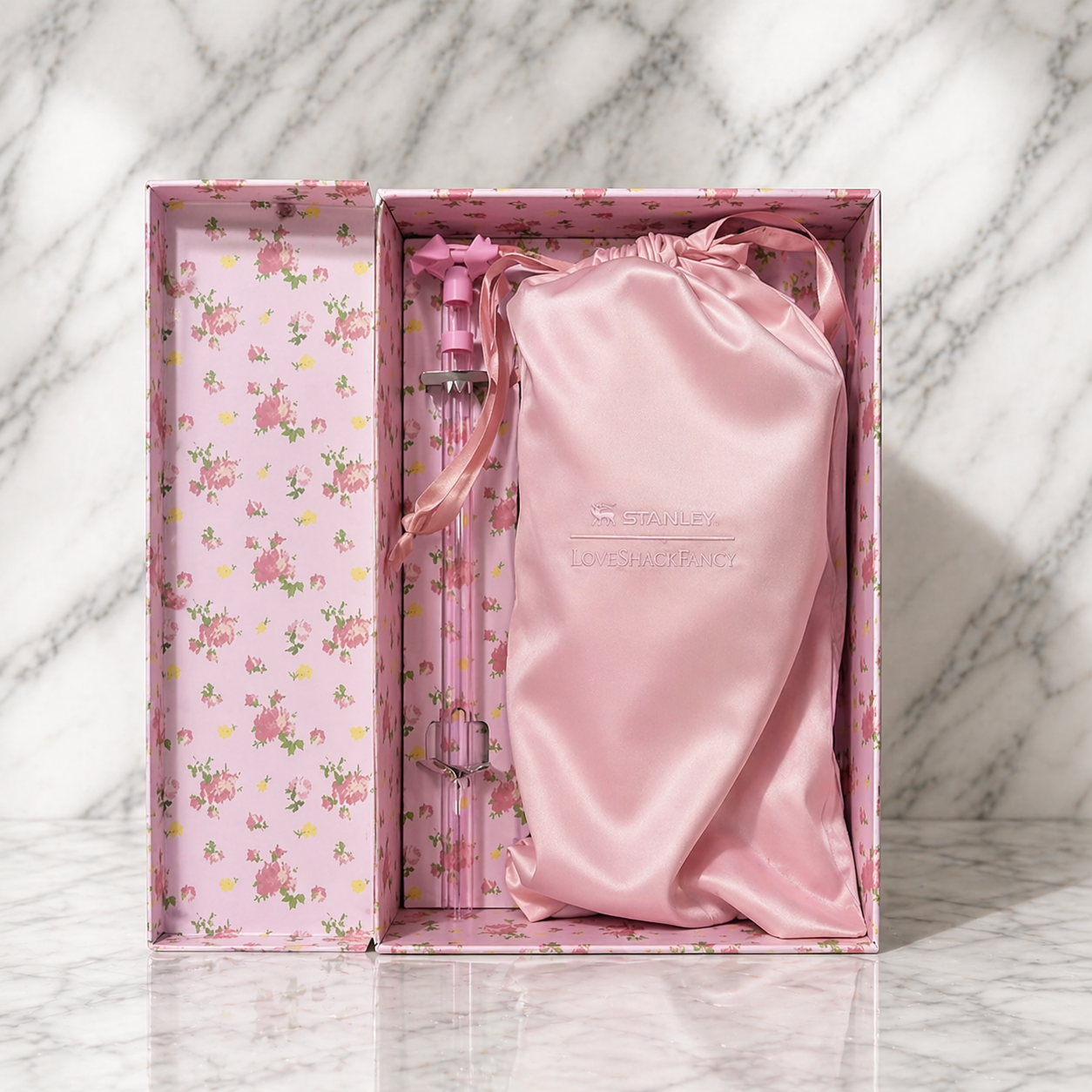 Ibiza Sunset Tumbler - Stanley x LoveShackFancy 40oz Quencher H2.0