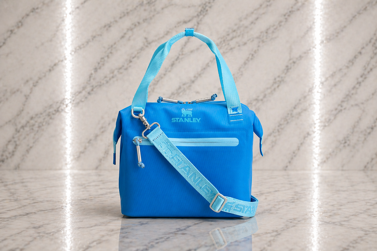 Stanley All Day Julienne Mini Soft Cooler Bag Blue w/ Strap Insulated