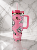 Stanley Wicked For Good Pink Tumbler 40oz