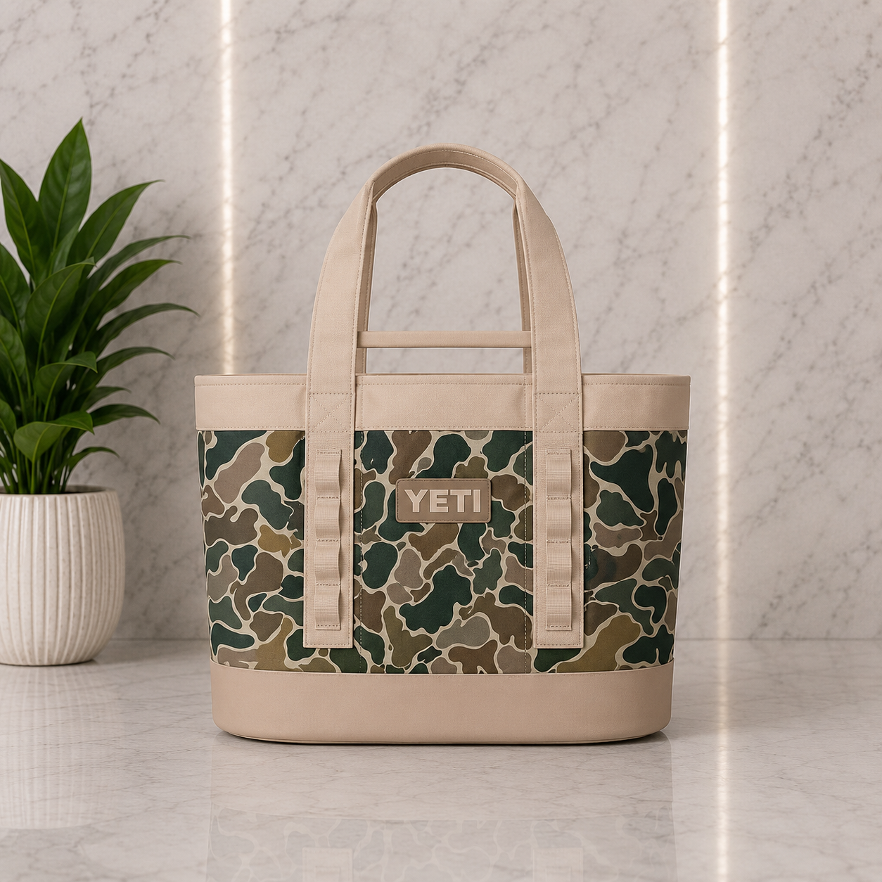 YETI Camino Carryall Tote Bag in Camo