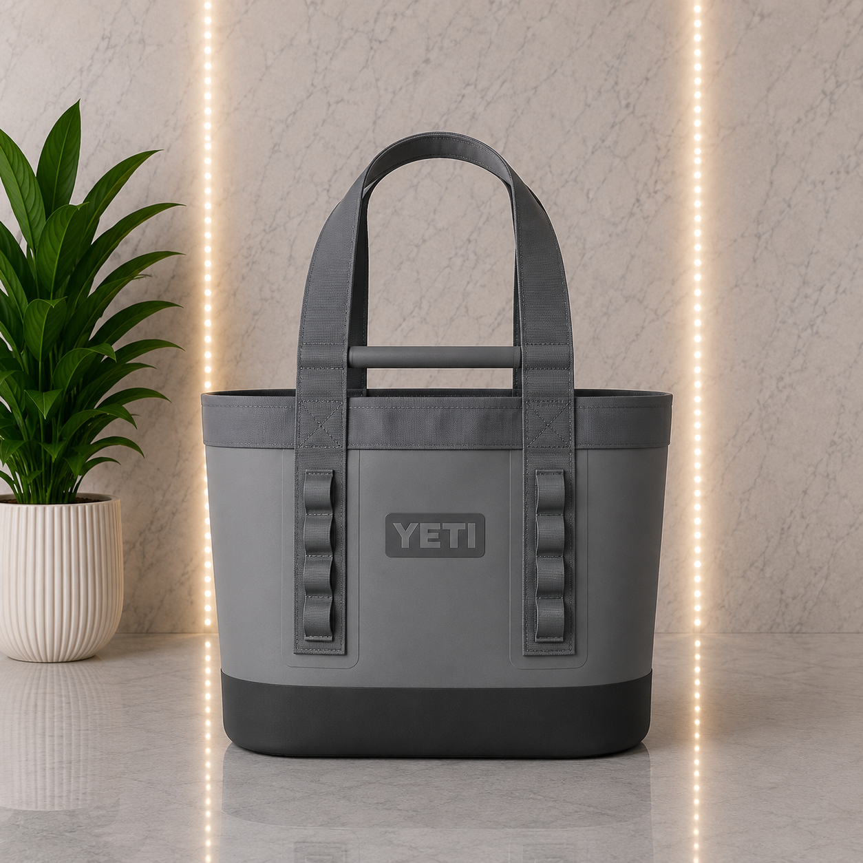 YETI Camino Carryall Tote Bag in Storm Gray