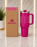 Stanley 40oz Quencher H2.0 Tumbler in magenta with original box