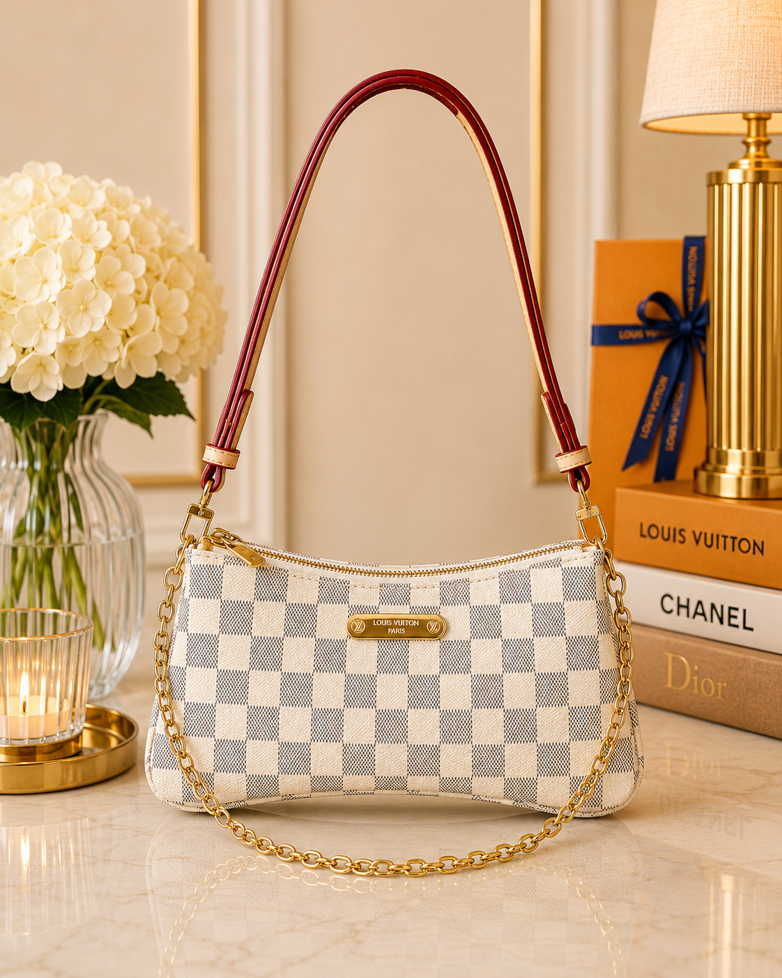 Louis Vuitton Damier Azur Mini Bag