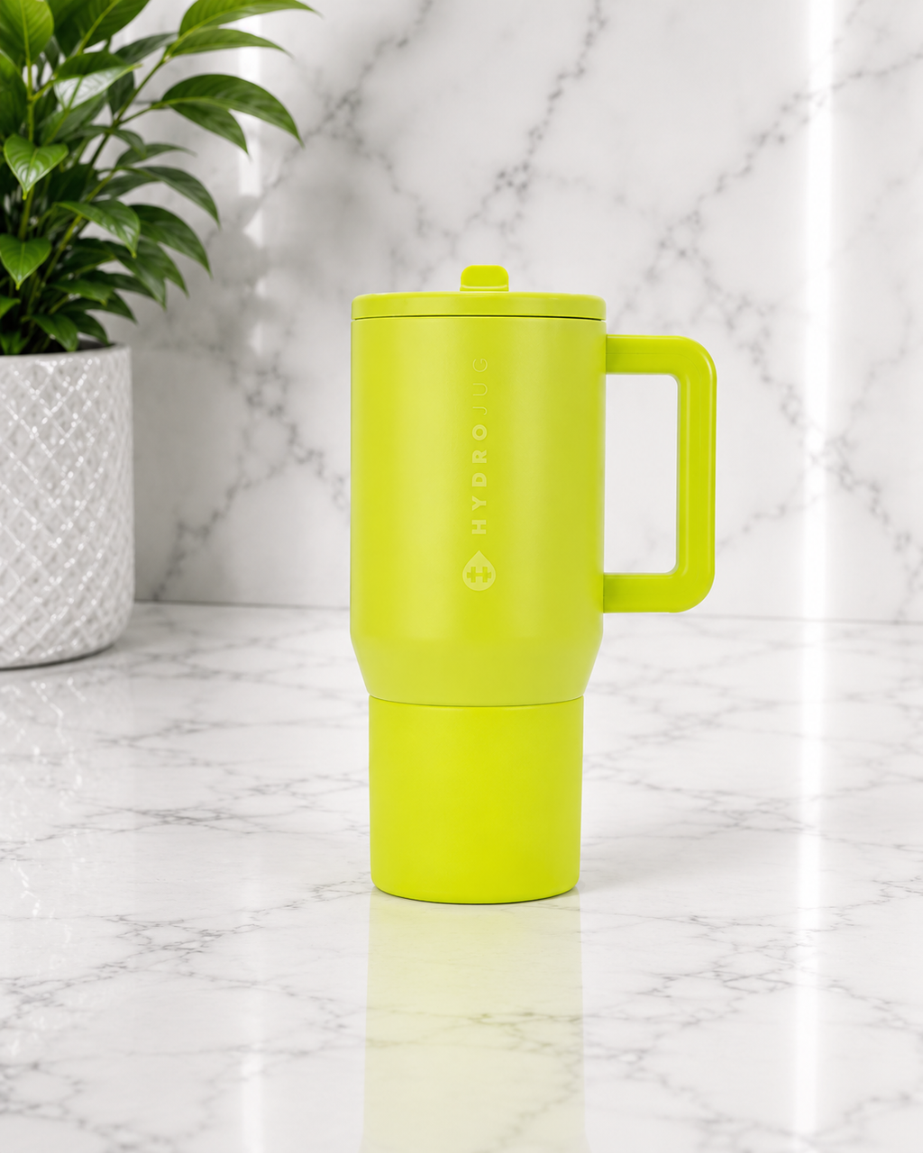 HydroJug 20oz Tumbler Neon Lime Green