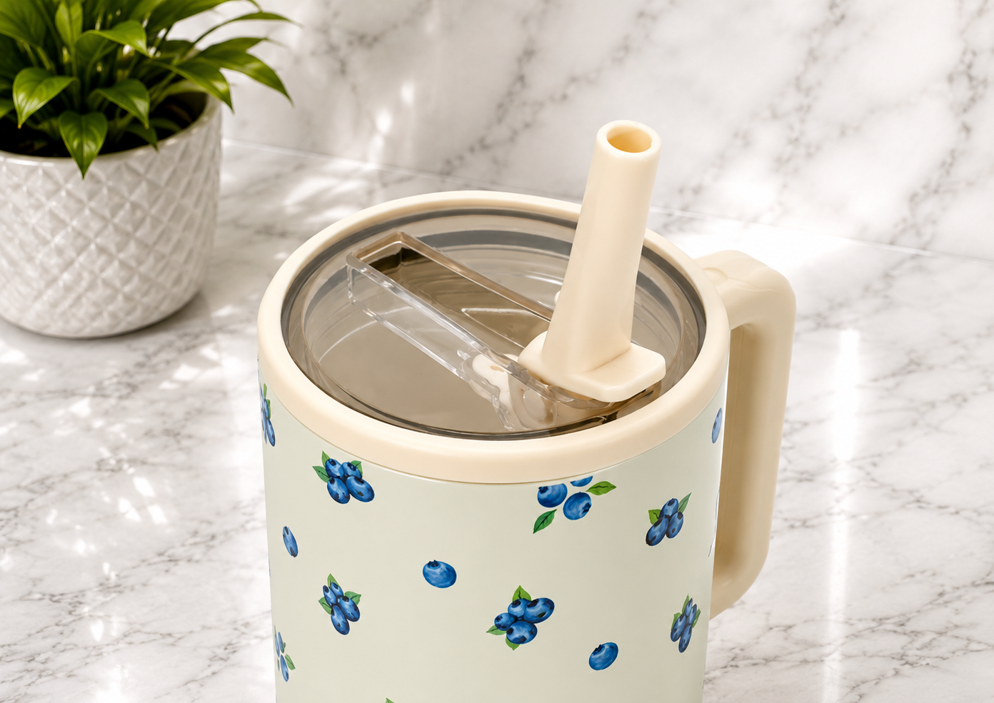 HydroJug 20oz Tumbler Blueberry Print