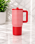 HydroJug 20oz Tumbler Red Gingham
