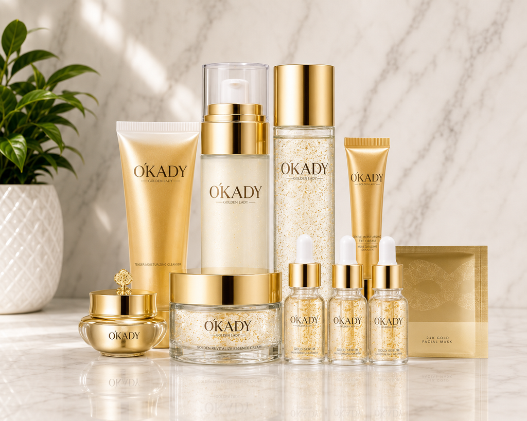 OKADY 24K Polypeptide Skin Care Set