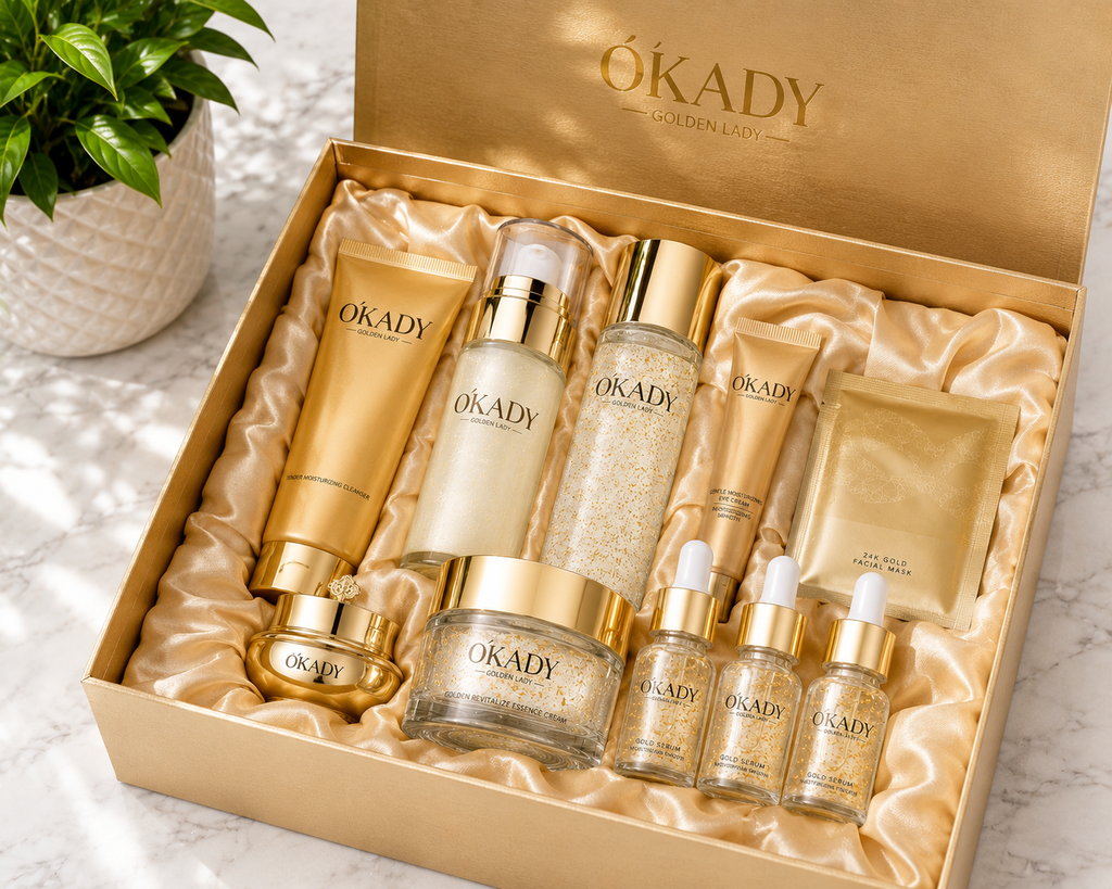 OKADY 24K Polypeptide Skin Care Set