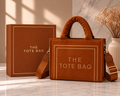 The Tote Bag – Cognac Brown