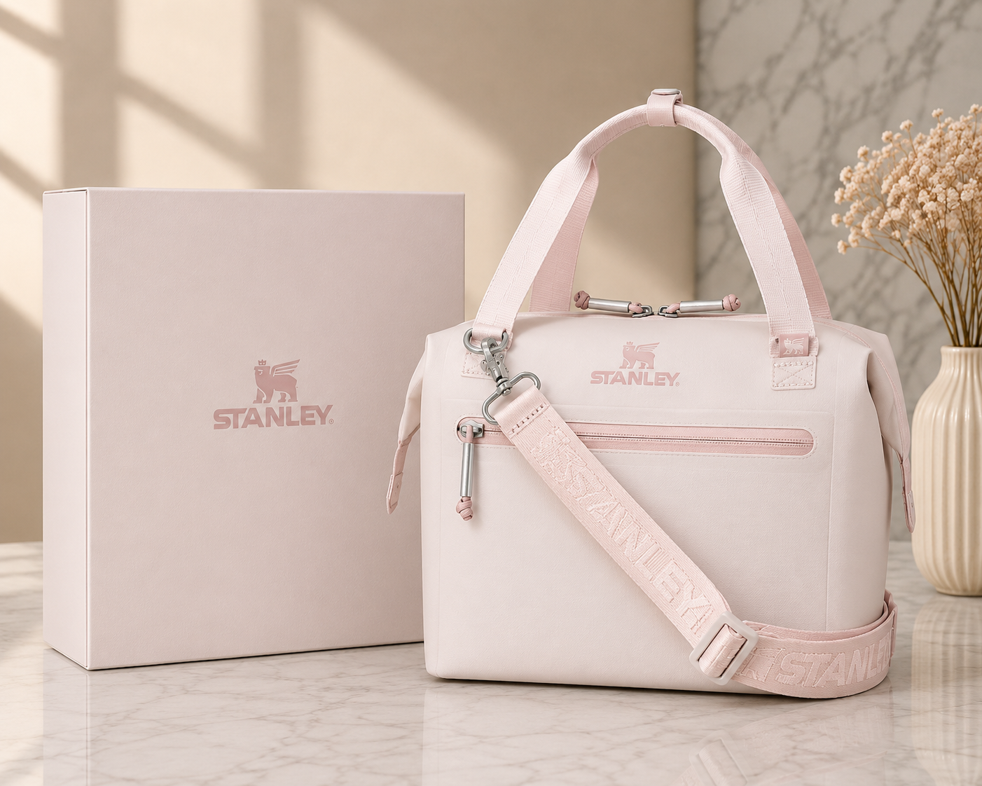 Stanley All Day Julienne Mini Soft Cooler / Lunch Bag – Rose Pink