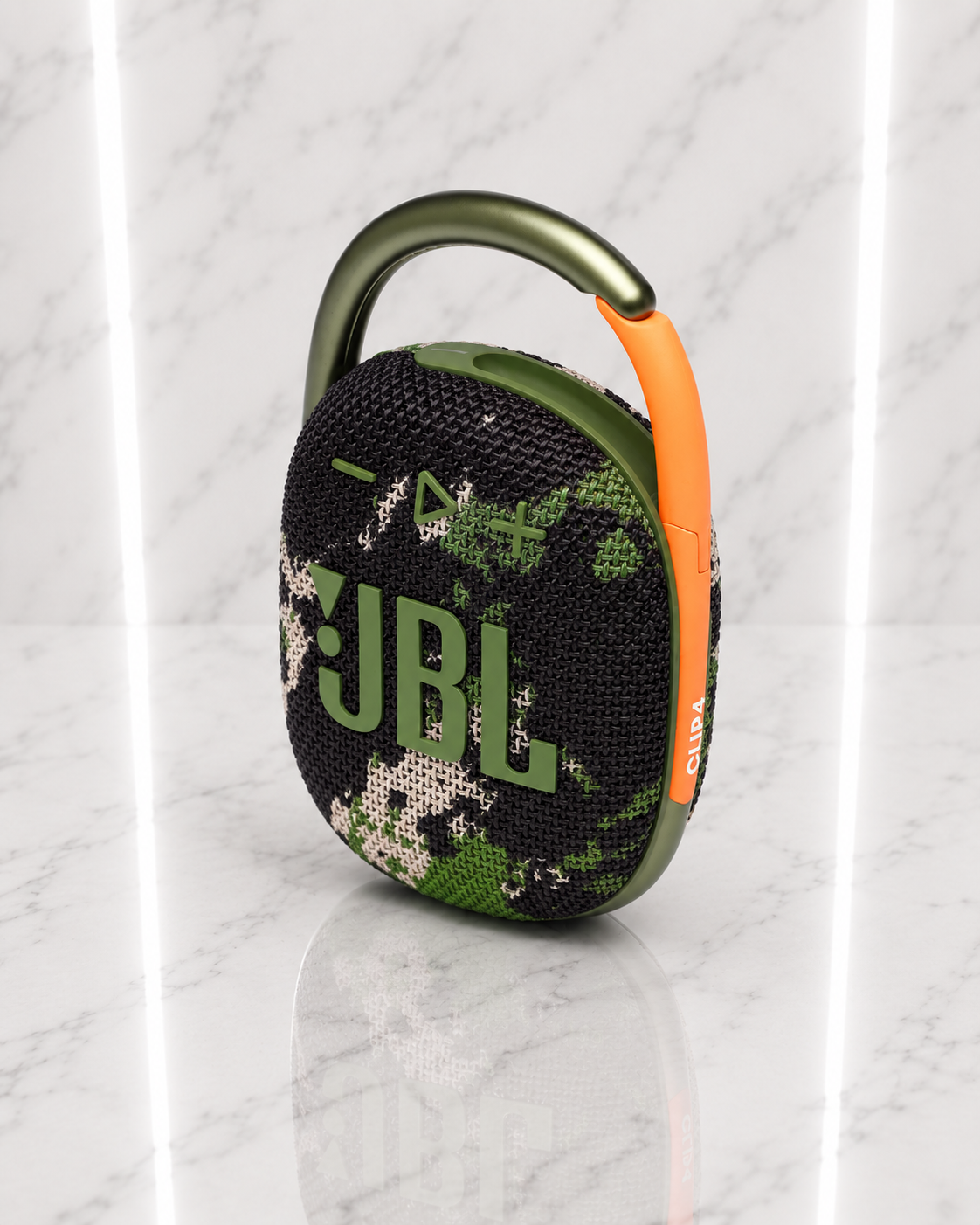 JBL Clip 4 Portable Bluetooth Speaker - Camo