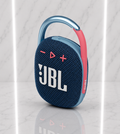 JBL Clip 4 Portable Bluetooth Speaker - Blue & Pink