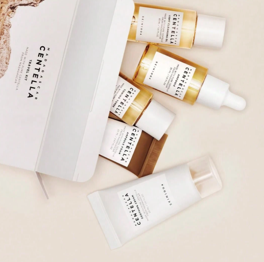 Madagascar Centella Travel Kit - Moisturizing Gentle Skincare Kit 5pc