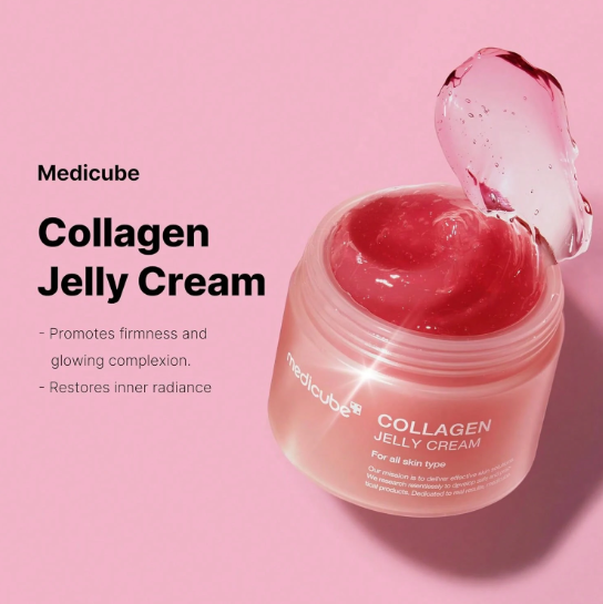 Medicube Collagen Jelly Cream 3.71oz Niacinamide Hydrating K-Beauty