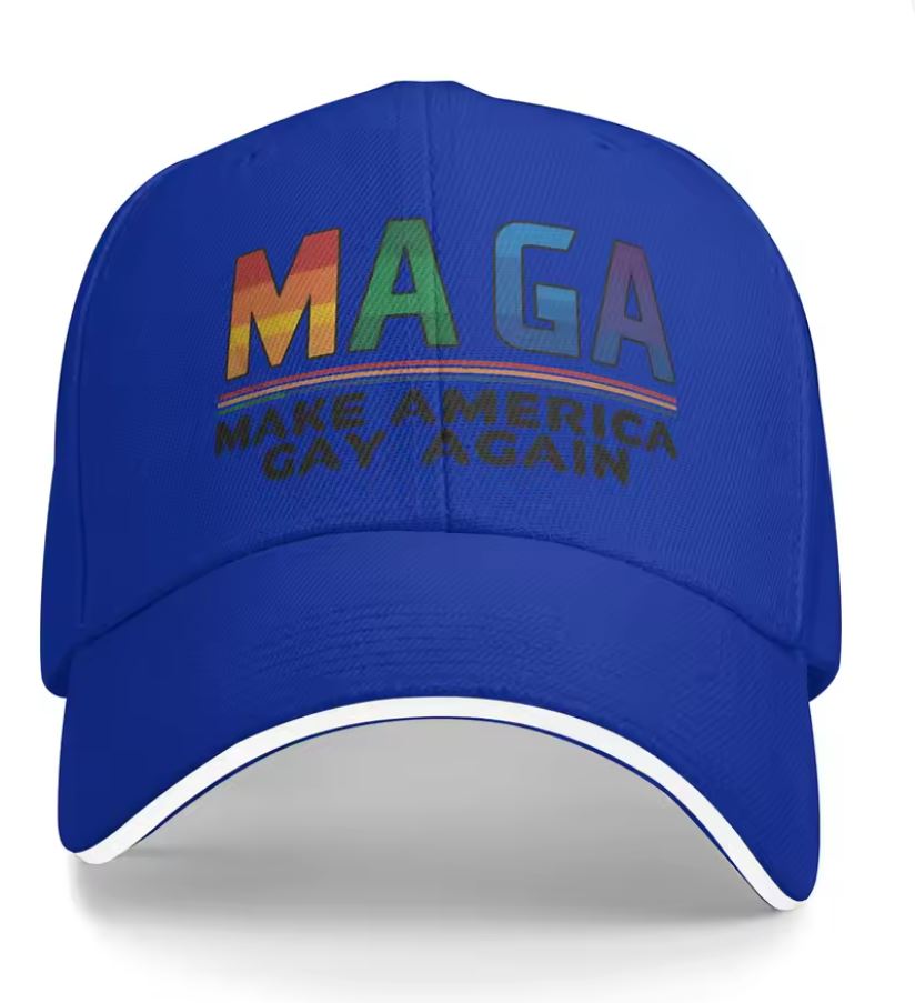 Funny Pride Hat Rainbow Embroidered Cap Adjustable LGBT Humor Gift